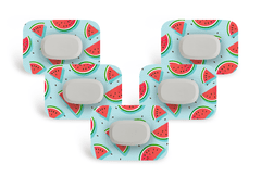 Watermelon Patch Pack for GlucoRX Aidex - 5 - Pack diabetes supplies and insulin pumps