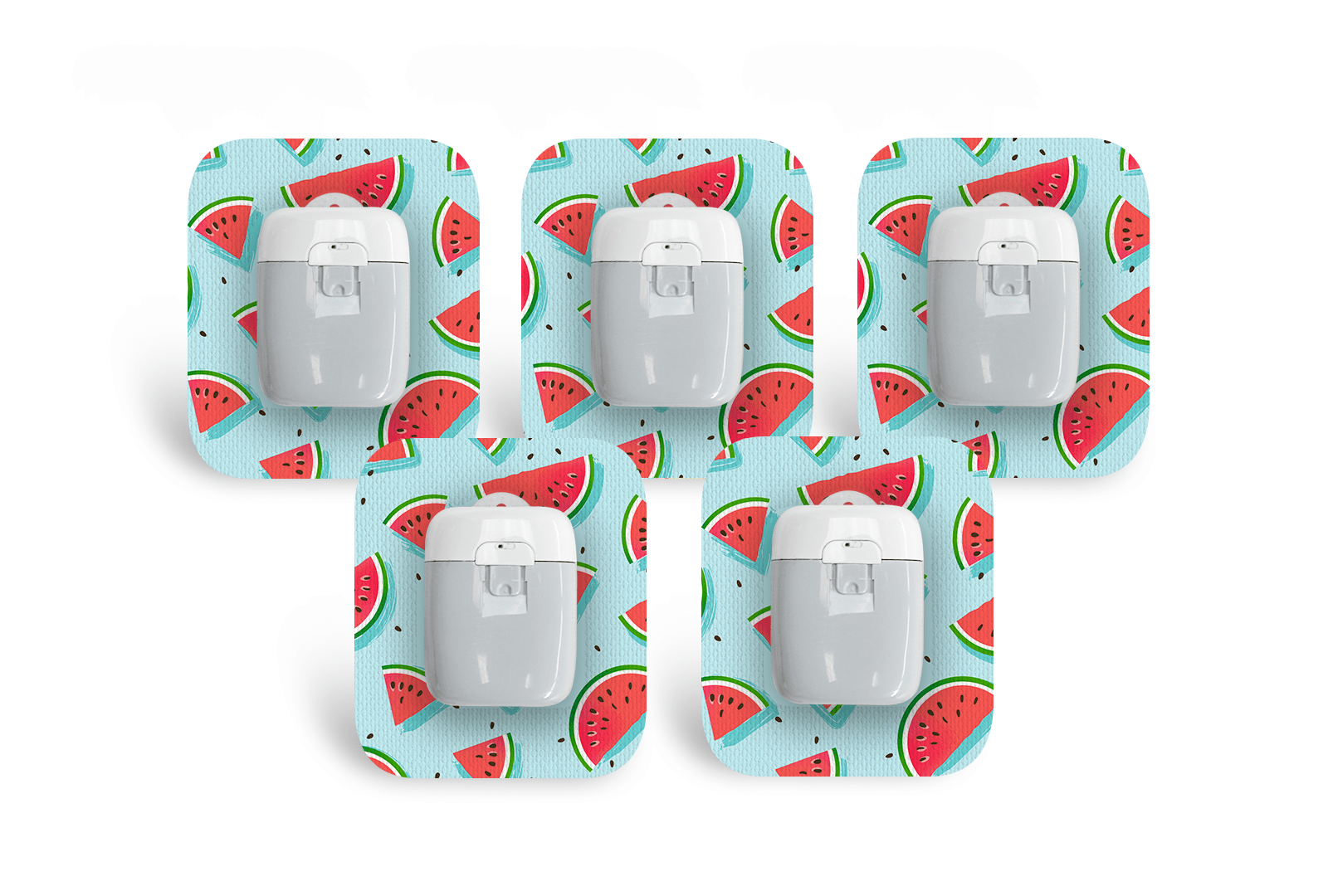Watermelon Patch Pack for Medtrum Pump - 5 - Pack diabetes supplies and insulin pumps