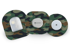 Woodland Camo Patch for Freestyle Libre 2 diabetes supplies and insulin pumps