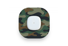 Woodland Camo Patch - Simplera for Single diabetes supplies and insulin pumps