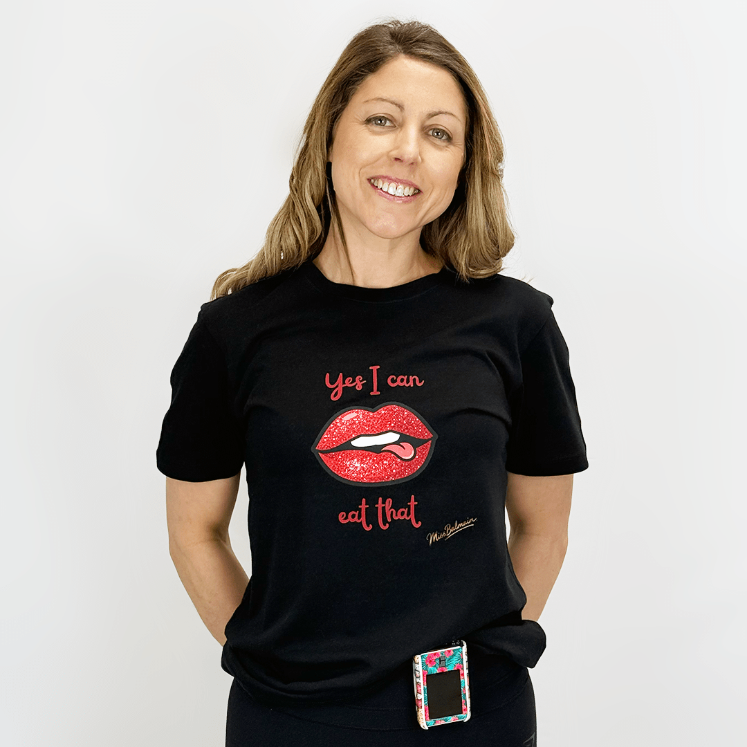 Yes I can eat that T-Shirt for Black diabetes supplies and insulin pumps