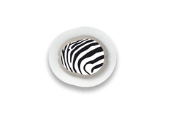 Zebra Print Sticker for Novopen 4, 5, 6, or Echo diabetes supplies and insulin pumps