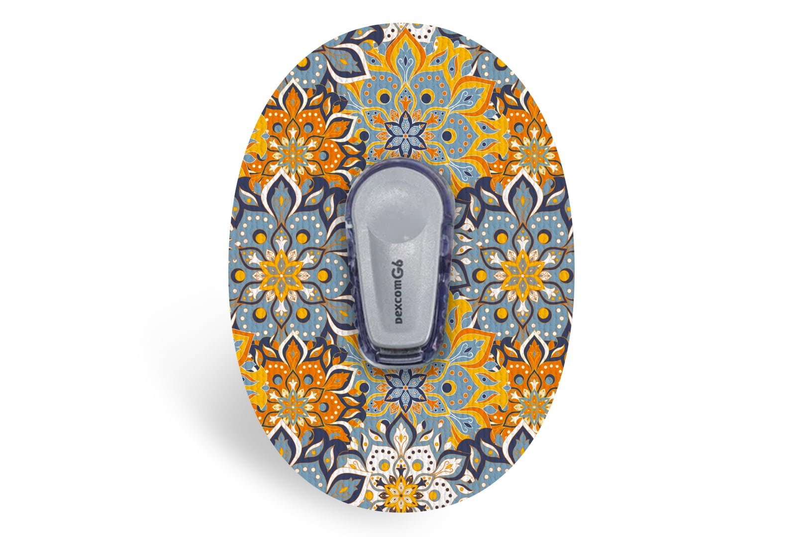 70's Funky Florals Patch - Dexcom G6 / One for Single diabetes CGMs and insulin pumps