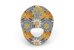 70's Funky Florals Patch - Guardian Enlite for Single diabetes CGMs and insulin pumps