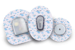 Air Transport Patch for Freestyle Libre 2 diabetes CGMs and insulin pumps