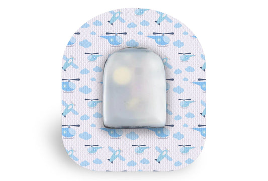 Air Transport Patch - Omnipod for Single diabetes CGMs and insulin pumps