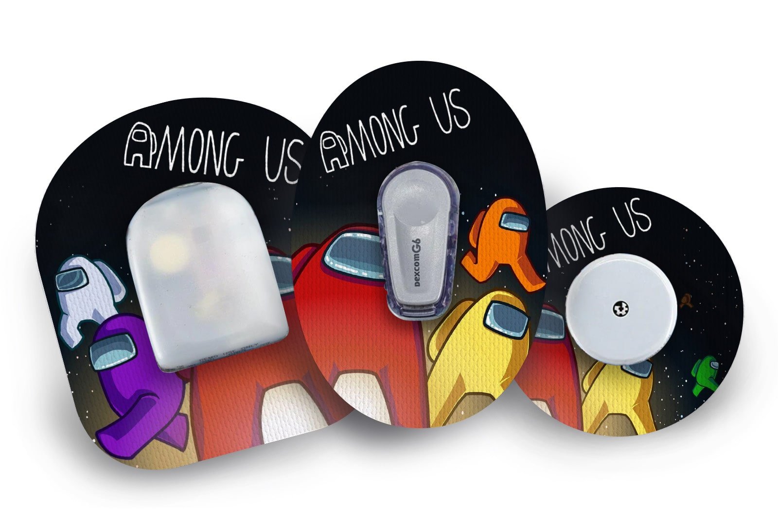 Among Us Patch for Freestyle Libre 2 diabetes CGMs and insulin pumps