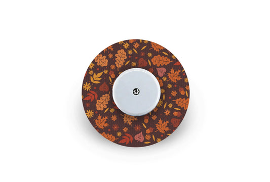 Autumn Leaves Patch for Freestyle Libre 2 diabetes CGMs and insulin pumps
