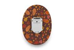 Autumn Leaves Patch for Glucomen Day diabetes CGMs and insulin pumps