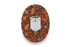 Autumn Leaves Patch - Glucomen Day for Single diabetes CGMs and insulin pumps
