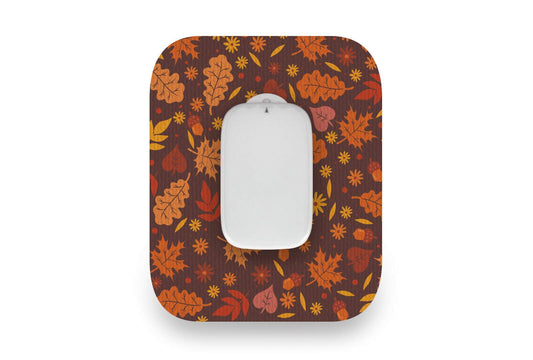 Autumn Leaves Patch - Medtrum CGM for Single diabetes CGMs and insulin pumps