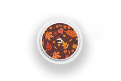 Autumn Leaves Sticker - Freestyle Libre 1, 2, or 2+ for diabetes CGMs and insulin pumps
