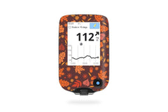 Autumn Leaves Sticker - Freestyle Libre Reader for diabetes CGMs and insulin pumps