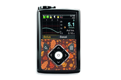 Autumn Leaves Sticker - Medtronic Minimed 640g, 680g, 780g for diabetes CGMs and insulin pumps