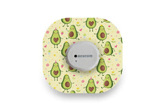 Avocado Patch for Dexcom G7 / One+ diabetes CGMs and insulin pumps