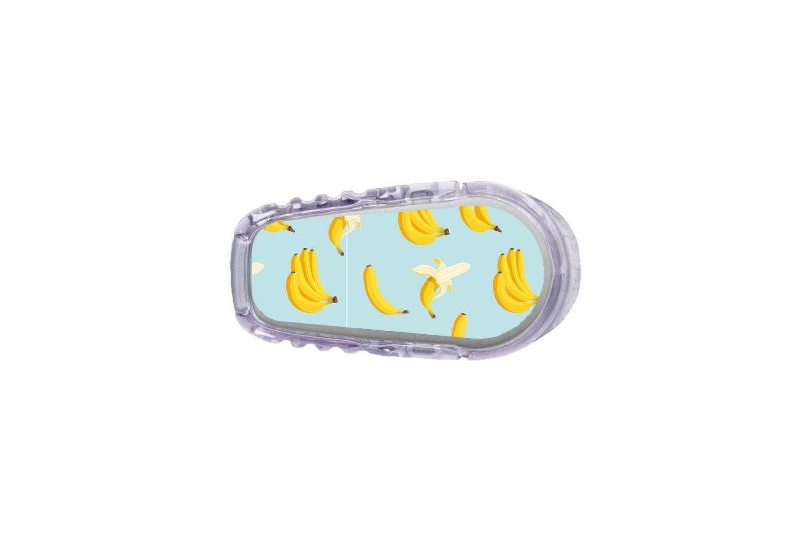 Bananas Sticker for Dexcom G6 / One Sensor diabetes CGMs and insulin pumps