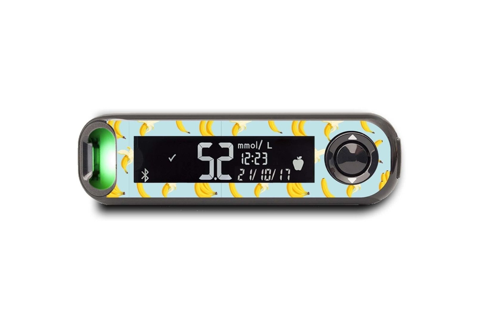 Bananas Sticker for Contour Next One diabetes CGMs and insulin pumps