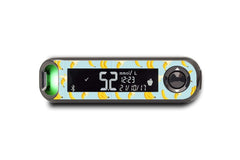 Bananas Sticker for Contour Next One diabetes CGMs and insulin pumps