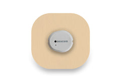 Beige Patch for Dexcom G7 / One+ diabetes CGMs and insulin pumps