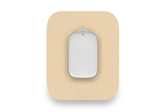 Beige Patch - Medtrum CGM for Single diabetes CGMs and insulin pumps