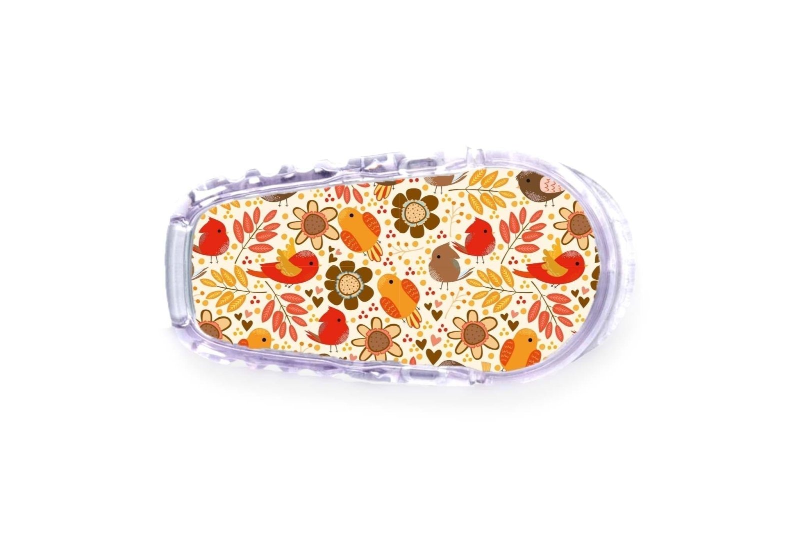 Birds and Flowers Sticker - Dexcom G6 / One Sensor for diabetes CGMs and insulin pumps