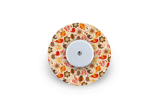 Birds & Flowers Patch for Freestyle Libre 2 diabetes CGMs and insulin pumps