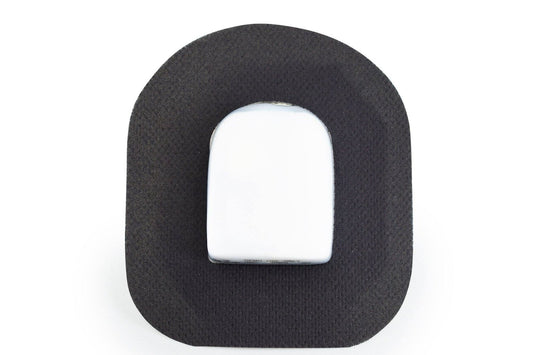 Black Patch - Omnipod for Single diabetes CGMs and insulin pumps