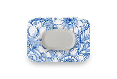 Blue Beauty Patch for GlucoRX Aidex diabetes supplies and insulin pumps