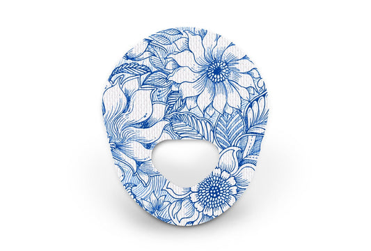 Blue Beauty Patch - Guardian Enlite for Single diabetes supplies and insulin pumps