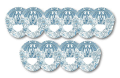 Blue Elephant Patch Pack for Guardian Enlite - 10 Pack diabetes CGMs and insulin pumps