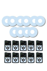 Blue Pastel Patches Matching Set for Freestyle Libre diabetes CGMs and insulin pumps