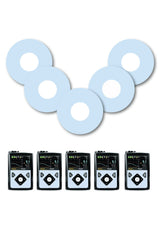 Blue Pastel Patches Matching Set for Freestyle Libre diabetes CGMs and insulin pumps