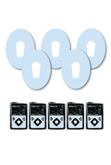 Blue Pastel Patches Matching Set for Dexcom G6 diabetes CGMs and insulin pumps