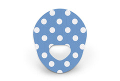Blue Polka Dot Patch - Guardian Enlite for Guardian Enlite diabetes CGMs and insulin pumps
