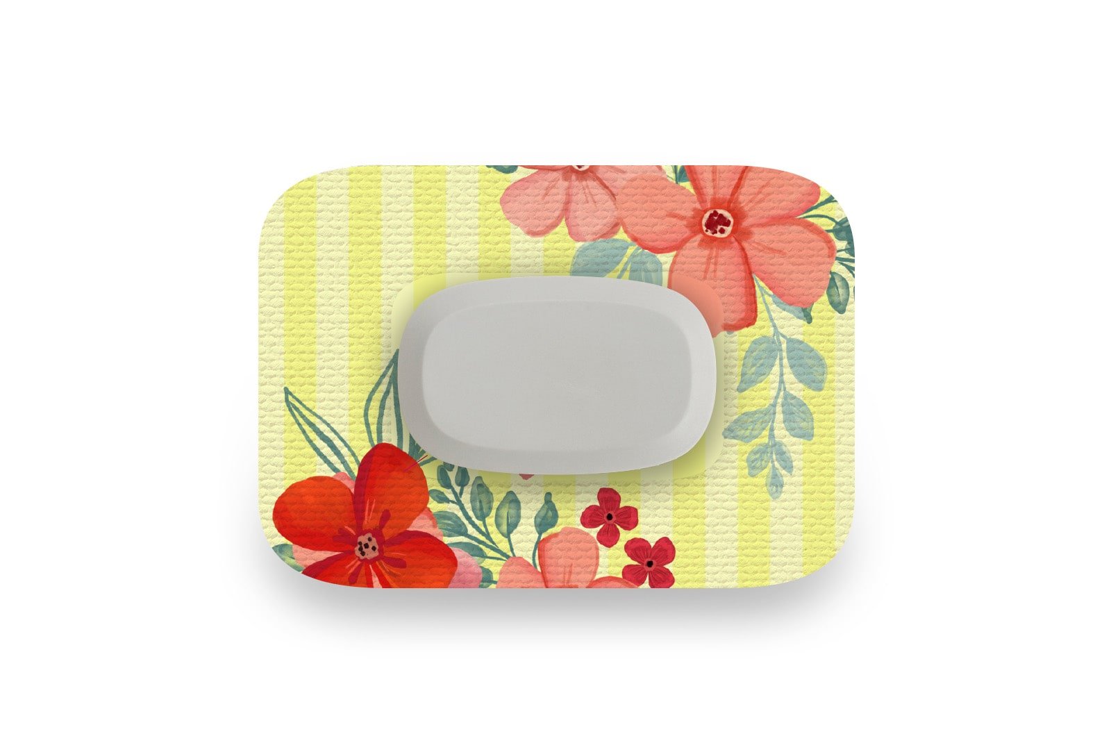 Bold Bloom Patch for GlucoRX Aidex diabetes CGMs and insulin pumps