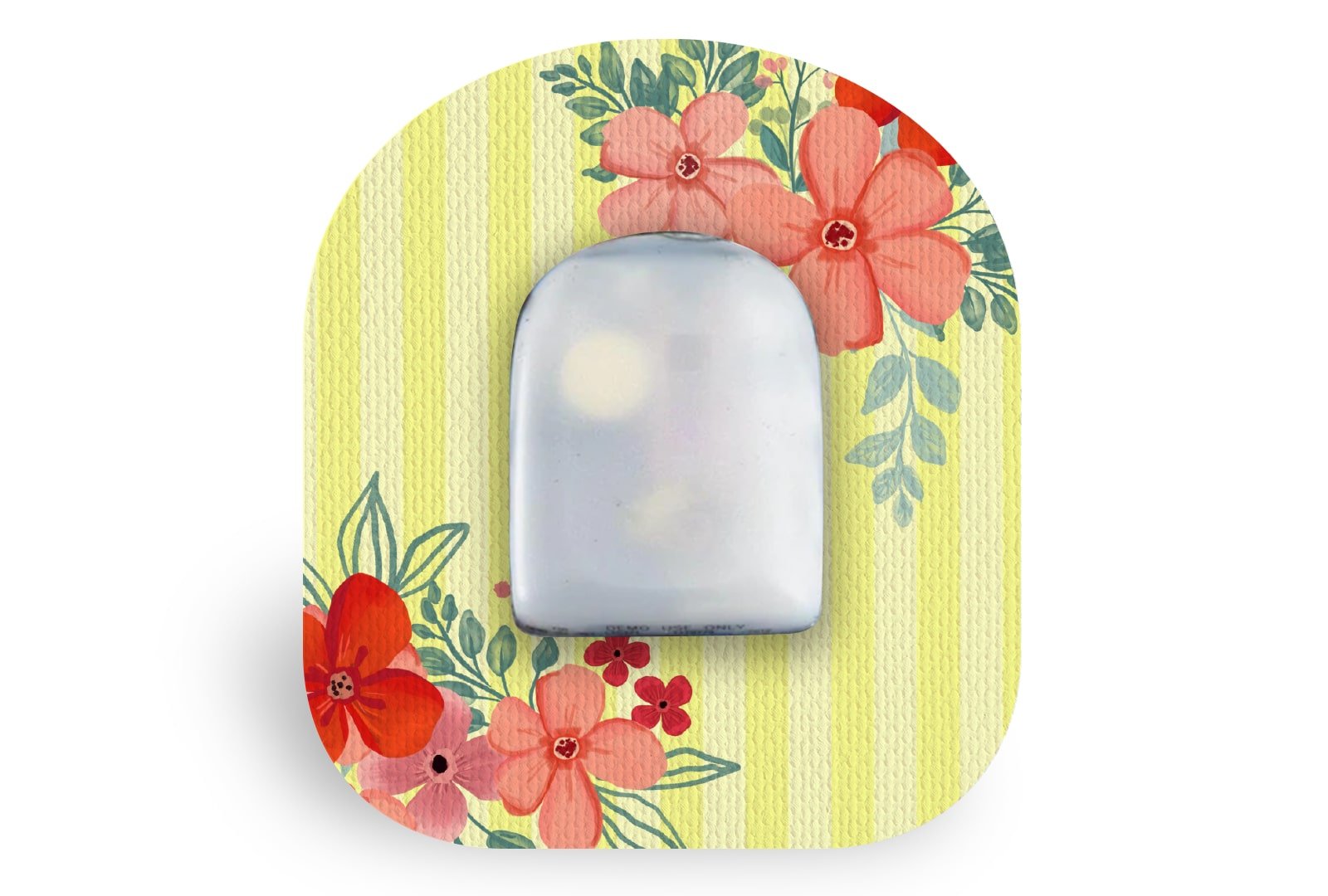 Bold Bloom Patch - Omnipod for Single diabetes CGMs and insulin pumps