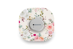 Botanical Beauty Patch - Dexcom G7 / One+ for Single diabetes CGMs and insulin pumps