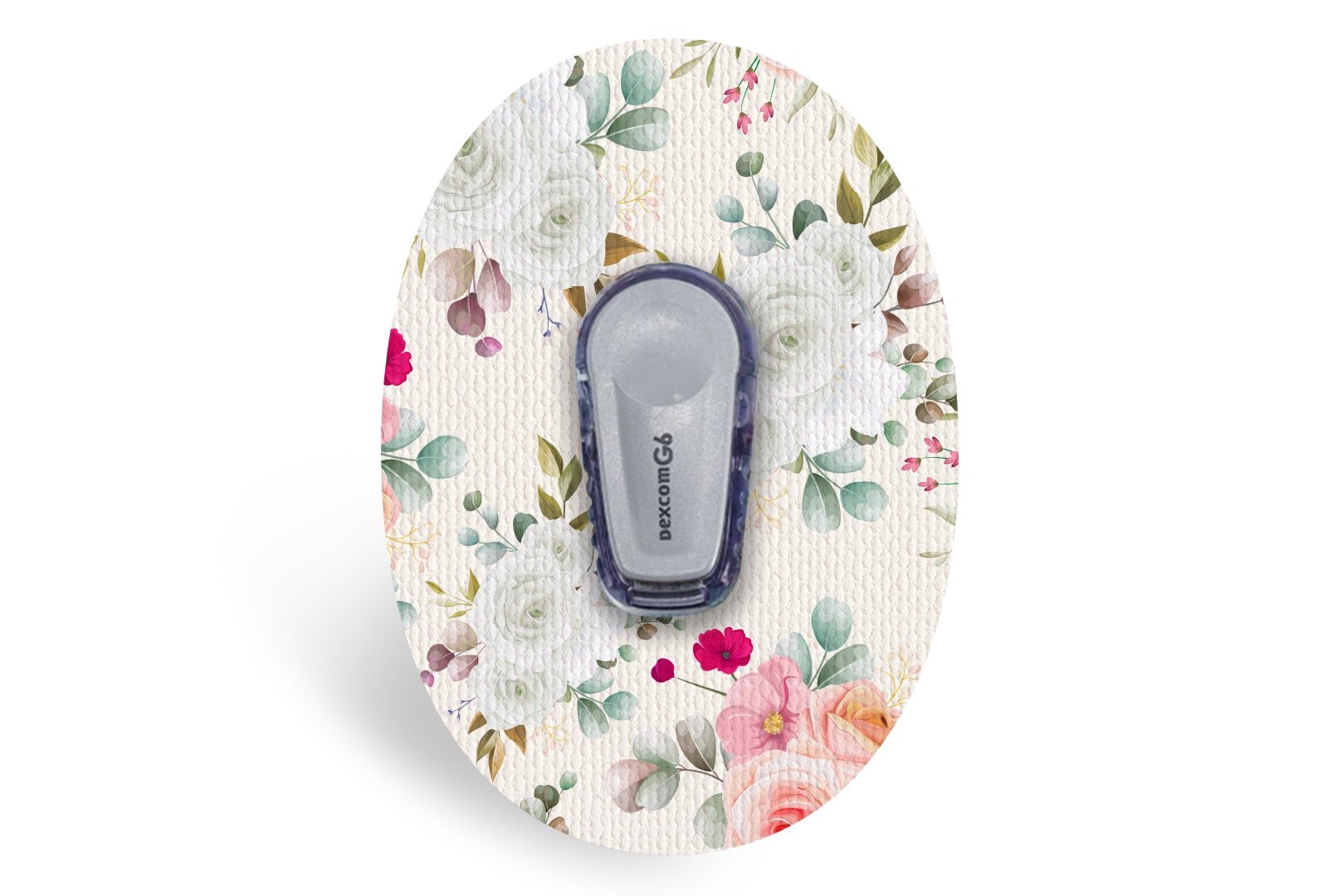 Botanical Beauty Patch for Dexcom G6 / One diabetes CGMs and insulin pumps