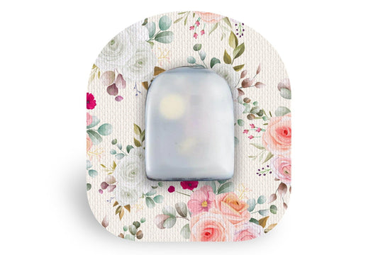 Botanical Beauty Patch - Omnipod for Single diabetes CGMs and insulin pumps