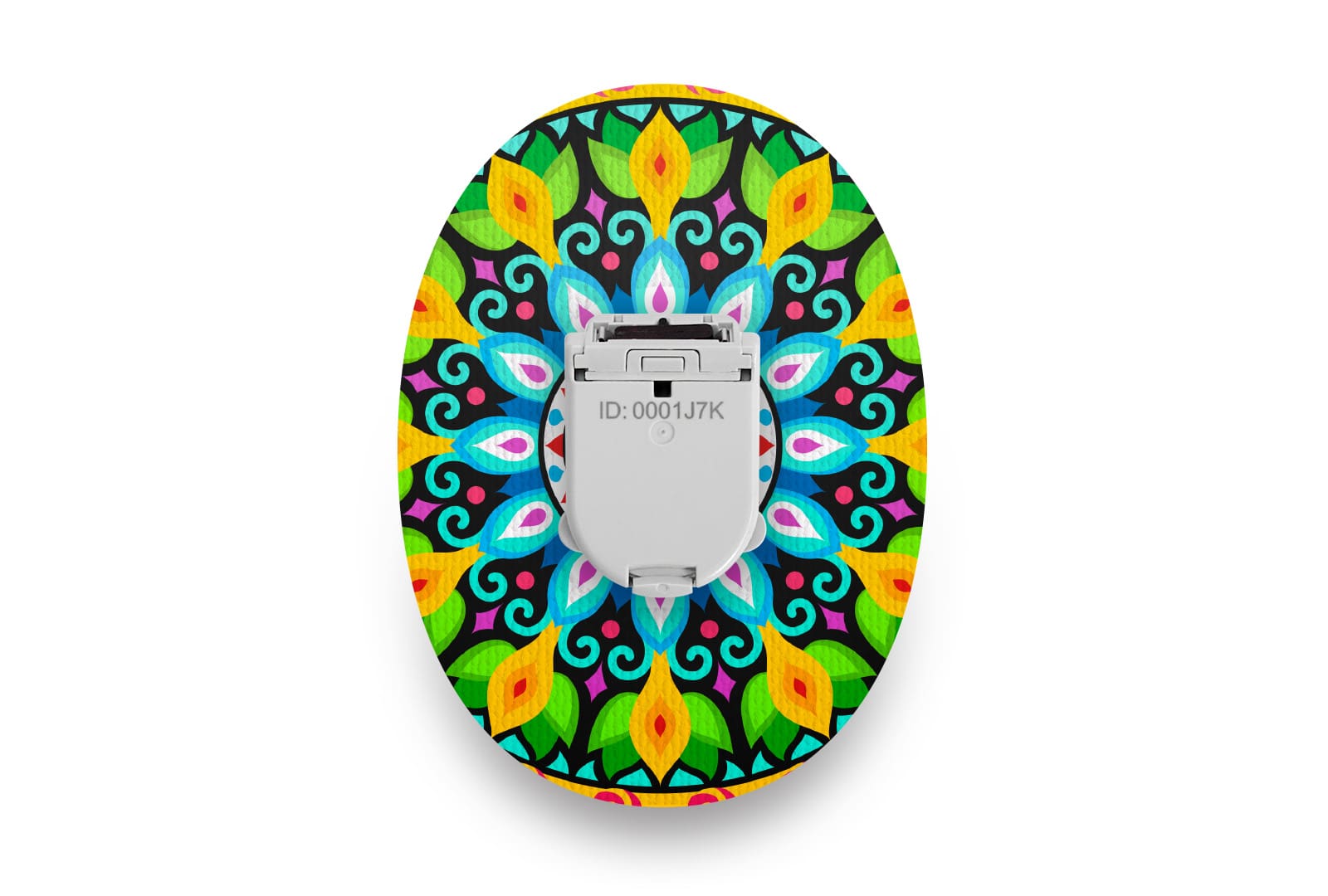Bright Mandala Patch - Glucomen Day for Single diabetes supplies and insulin pumps