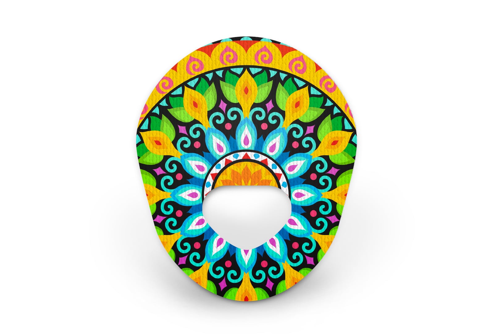 Bright Mandala Patch - Guardian Enlite for Single diabetes supplies and insulin pumps