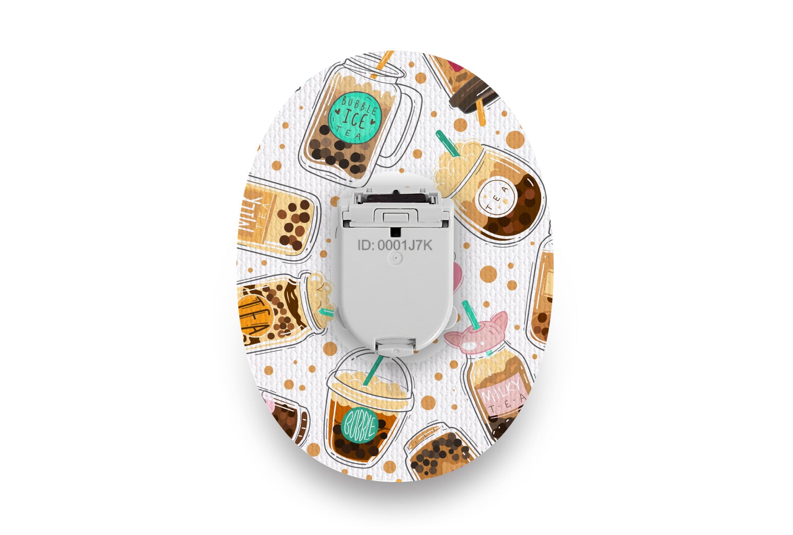 Bubble Tea Patch - Glucomen Day for Single diabetes supplies and insulin pumps