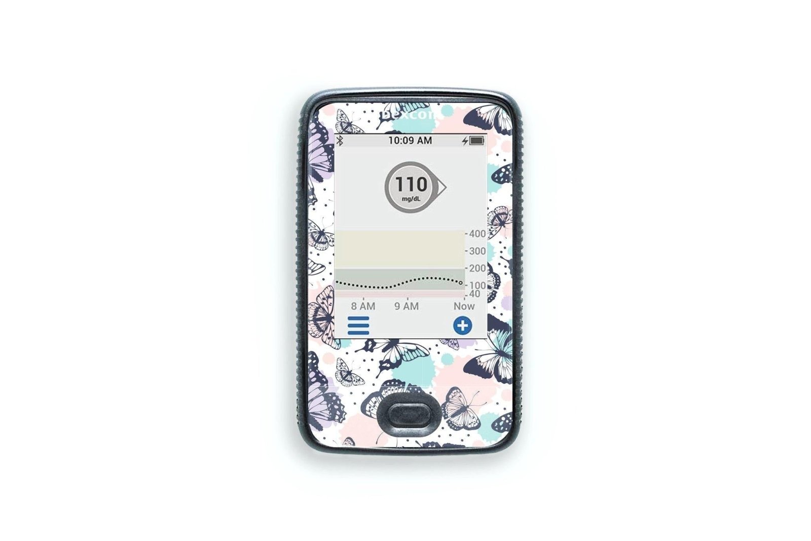 Butterfly Sticker - Dexcom G6 / One Receiver for diabetes CGMs and insulin pumps