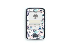 Butterfly Sticker - Dexcom G6 / One Receiver for diabetes CGMs and insulin pumps