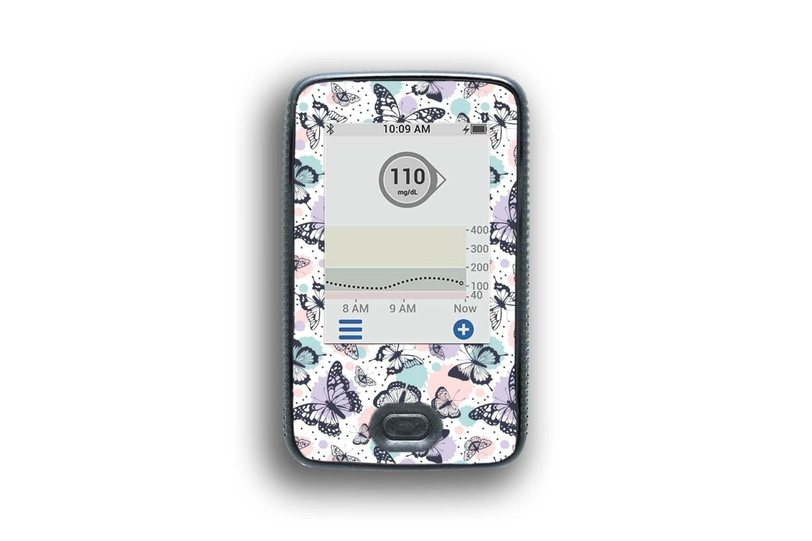 Butterfly Sticker for Dexcom G6 / One Receiver diabetes CGMs and insulin pumps