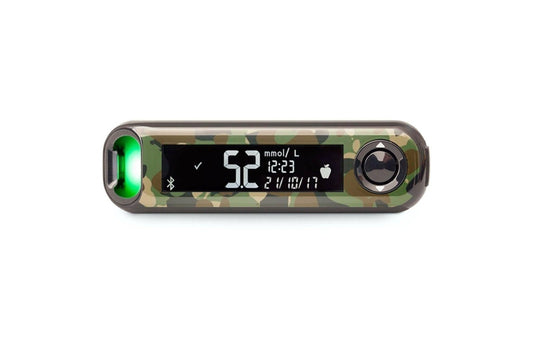 Camouflage Sticker - Contour Next One for diabetes CGMs and insulin pumps