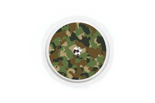 Camouflage Sticker - Freestyle Libre 1, 2, or 2+ for diabetes CGMs and insulin pumps