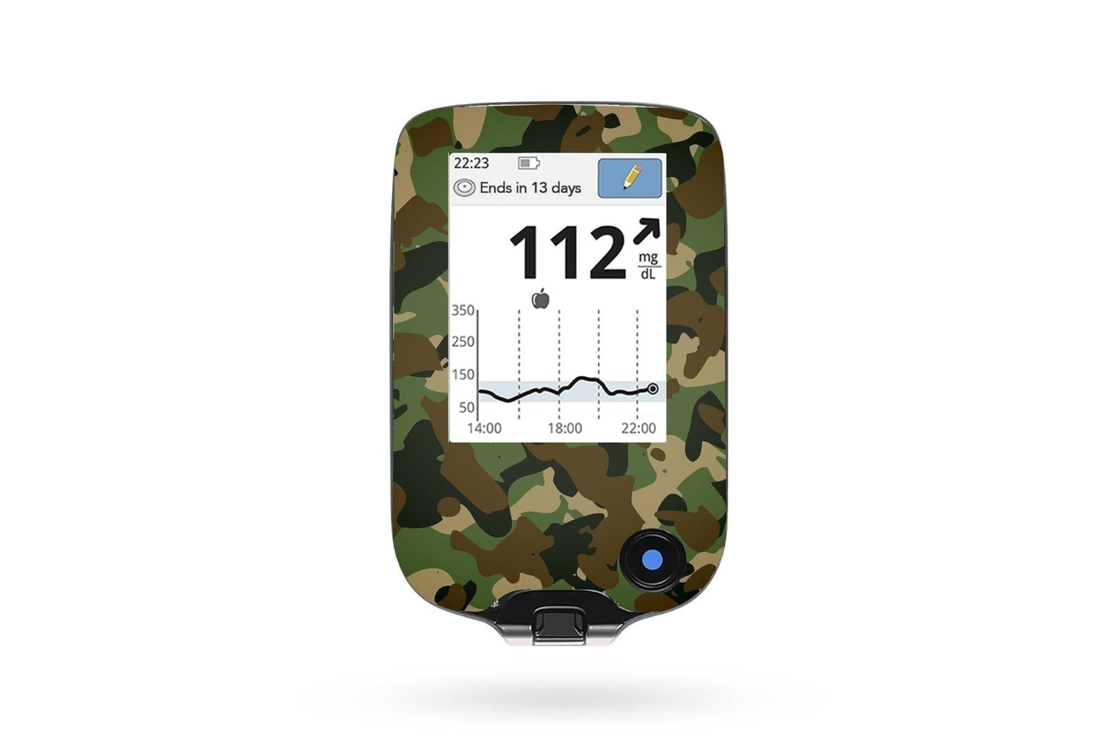 Camouflage Sticker - Freestyle Libre Reader for diabetes CGMs and insulin pumps