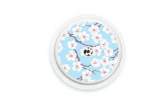 Cherry Blossom Sticker - Freestyle Libre 1, 2, or 2+ for diabetes CGMs and insulin pumps