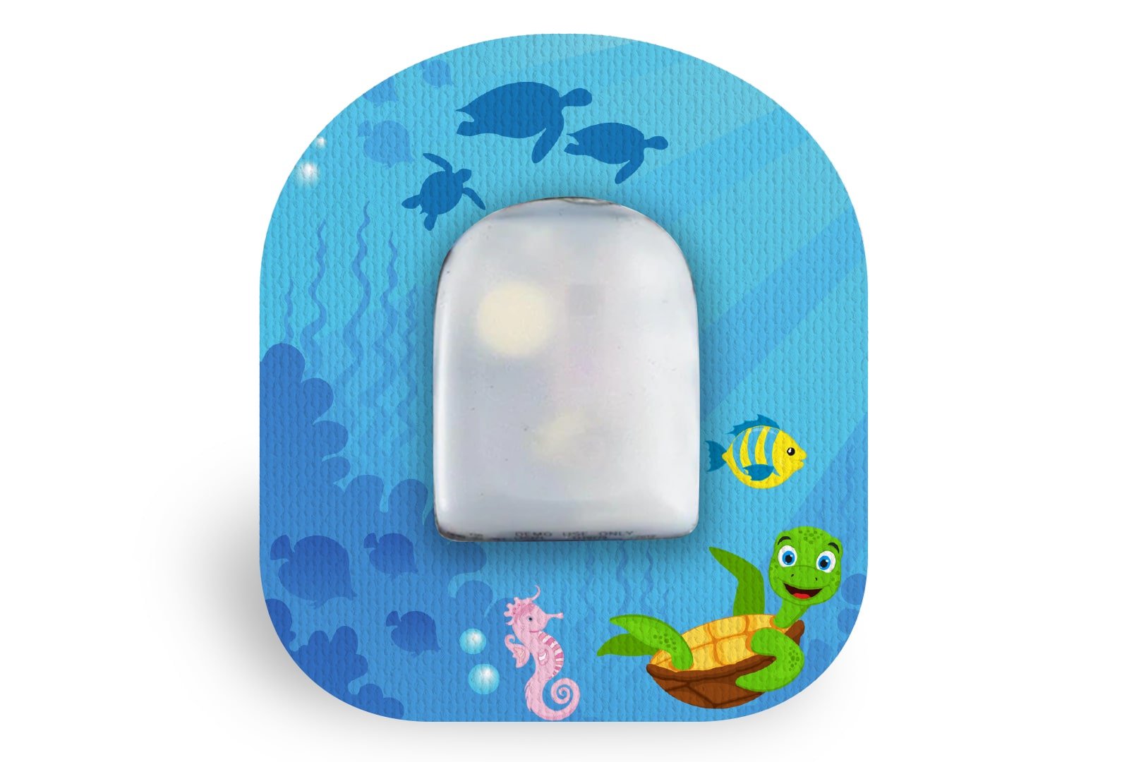 Chill Turtle Patch - Omnipod for Single diabetes CGMs and insulin pumps